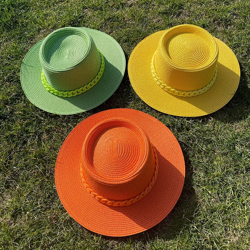 Chapeau été couleurs FASHION